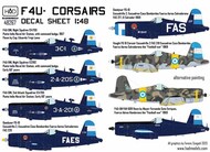  HAD Models  1/48 Vought F4U- Corsairs Part 2 HUN48267