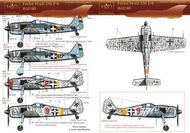 Focke-Wulf Fw.190F-8 red 2; 9; W-517; W-505 #HUN72083
