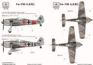 Focke-Wulf Fw.190A-8/R2 (ur Sau red 16, red 4 Schwarzer panter) #HUN72116