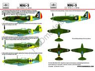  HAD Models  1/72 Mikoyan MiG-3 ( with Captured Rumanian and German markings) HUN72132