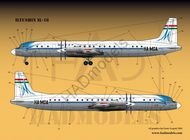  HAD Models  1/72 Ilyushin Il-18 MAL+V Retro 60's HUN72134