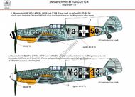  HAD Models  1/72 Messerschmitt Bf.109G-2/Bf.109G-4 (HunV.3+13; V.3+50) HUN72176