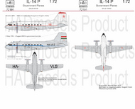  HAD Models  1/72 Ilyushin Il-14P Government Plane HUN72191