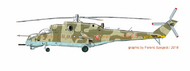 Mil Mi-24D/Mi-24V/Mi-24P in Hungarian Service #HUN72193