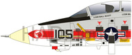  HAD Models  1/72 Grumman F-14A Tomcat VF-1 Wolfpack USS Enterprise HUN72218