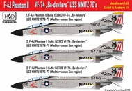  HAD Models  1/72 McDonnell F-4J Phantom VF 74 Be-Devilers USS NIMITZ 70's part 1 HUN72223