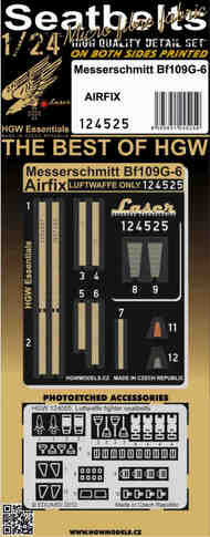 Messerschmitt Bf.109G-5/6 - SEATBELTS #HGW124525