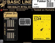  HGW Models  1/24 FOKKER DR.I- BASIC LINE Basic Line HGW124802