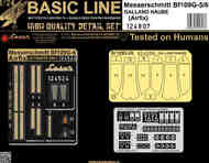  HGW Models  1/24 Messerschmitt Bf.109G-5/6 - BASIC LINE - Galland Haube variant - Pre-Order Item HGW124807
