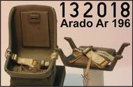 Arado Ar.196A pilot's, gunner's seats & belts #HGW132018