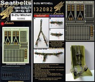 B25J Mitchell Seatbelts for HKM (Fabric/Photo-Etch Buckles) #HGW132082