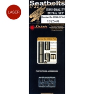 Do335B2 Pfeil Seatbelts for HKM (Fabric/Photo-Etch Buckles) #HGW132546