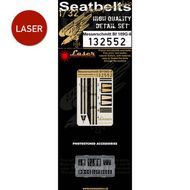 Bf.109G-6 Seatbelts for RVL (Fabric/Photo-Etch Buckles) #HGW132552
