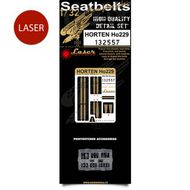 Horten Ho229 Seatbelts for Zoukei-Mora (Fabric/Photo-Etch Buckles) #HGW132557