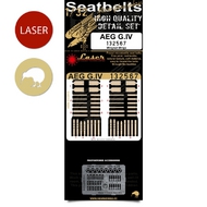 AEG G.IV pre-cut (laser) Seatbelts (WNW) #HGW132567