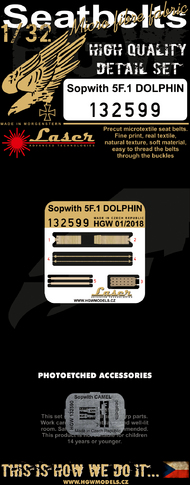  HGW Models  1/32 Sopwith 5F.1 Dolphin (WNW) HGW132599