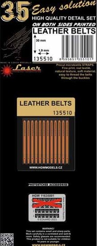 LEATHER BELTS - 30MM - accessory features #HGW135510