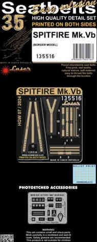 Supermarine Spitfire MK.V - SEATBELTS #HGW135516