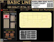 Nakajima B5N2 KATE (CLOSED Canopy) - BASIC LINE #HGW135804