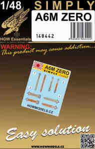 Mitsubishi A6M ZERO - SEATBELTS #HGW148442