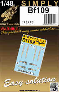 Messerschmitt Bf.109 - SEATBELTS #HGW148443