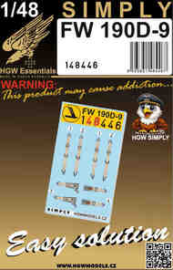 Focke-Wulf Fw.190D-9 - SEATBELTS #HGW148446