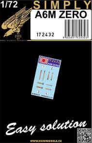 Mitsubishi A6M ZERO - SEATBELTS #HGW172432