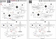  HGW Models  1/32 Messerschmitt Bf.109G/K - Stencils Part II - Pre-Order Item* HGW232045
