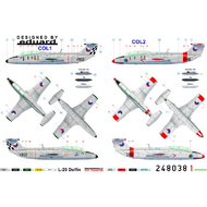  HGW Models  1/48 Aero L-29 Delfin markings and stencils (sets HGW248040