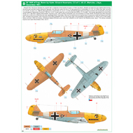  HGW Models  1/48 Messerschmitt Bf.109 Stencils & Markings: 248 HGW248052
