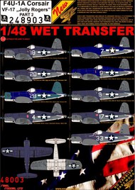  HGW Models  1/48 Vought F4U-1A Corsair VF-17 'Jolly Rogers' - Part 2 HGW248903