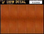  HGW Models  1/32 Dark wood - transparent | no grid | sheet: A5 Decals 1/32 HGW532058