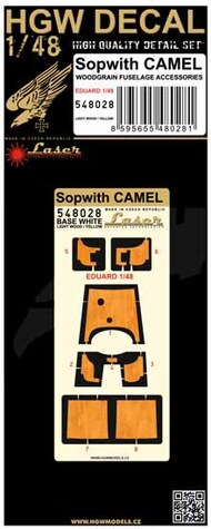  HGW Models  1/48 Sopwith Camel - Light Wood  Eduard HGW548028