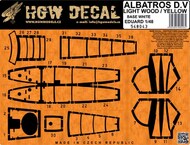 Albatros D.V & D.VA - Laser-cut Decal #HGW548043