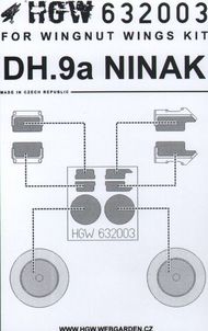  HGW Models  1/32 DH.9a NINAK (WNW) HGW632003