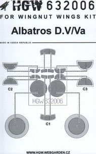  HGW Models  1/32 Albatros D.V / D.Va (WNW) HGW632006