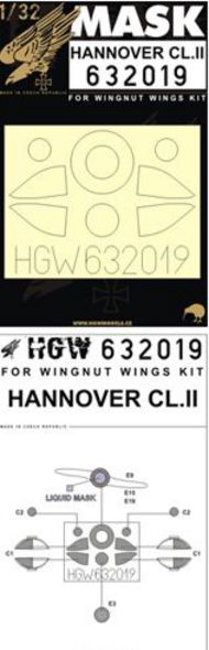  HGW Models  1/32 Hannover CL.II (WNW) HGW632019