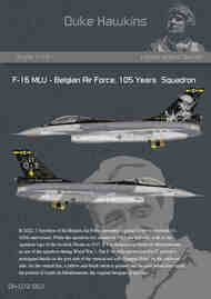  Duke Hawkins  1/72 Lockheed-Martin F-16MLU DH-D72-003