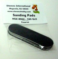 180 Grit Coarse Waterproof Sanding Pads for #901 (6/Bag) #HSX902
