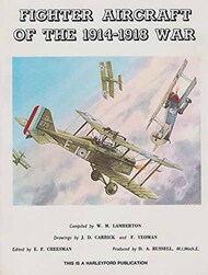  Haleyford Publications  Books Collection - Fighter Aircraft of the 1914-1918 War USED HFP350X