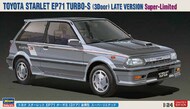  Hasegawa  1/24 Toyota Starlet EP71 Turbo-S (3Door) Late Version WAS £49.99. NOW BEING CLEARED!! SAVE 1/3RD!!! OUT OF STOCK IN US, HIGHER PRICED SOURCED IN EUROPE HSG20473