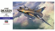  Hasegawa  1/72 Saab J-35F Draken OUT OF STOCK IN US, HIGHER PRICED SOURCED IN EUROPE HSGE48