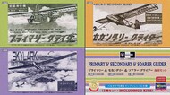 1/50, 1/60 PRIMARY & SECONDARY & SOARER GLIDER (Three kits in the box) OUT OF STOCK IN US, HIGHER PRICED SOURCED IN EUROPE #HSGSP349