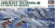 Air to Air Missiles. GPU-5, AIM-7/9B/9D/9L/4D/4G/54/40 #HSGX7203