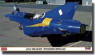  Hasegawa  1/72 J35J Draken Swedish Special Ltd. Ed (2 KITS) HSG1929