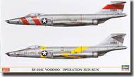  Hasegawa  1/72 RF-101C VooDoo Operation Sun-Run USAF Tactical Recon Aircraft (Ltd Edition) HSG1953