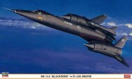  Hasegawa  1/72 SR-71A Blackbird USAF Aircraft w/D21B Drone (Ltd Edition) HSG2041