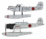 E7K1 Type 94 Model Reconnaissance Seaplane & E13A1 #HSG2357