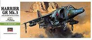  Hasegawa  1/72 Harrier GR MK 3 Aircraft (D)<!-- _Disc_ --> HSG236