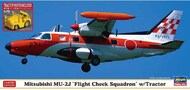  Hasegawa  1/72 MU-2J 'Flight Check Squadron' with Tractor HSG2370